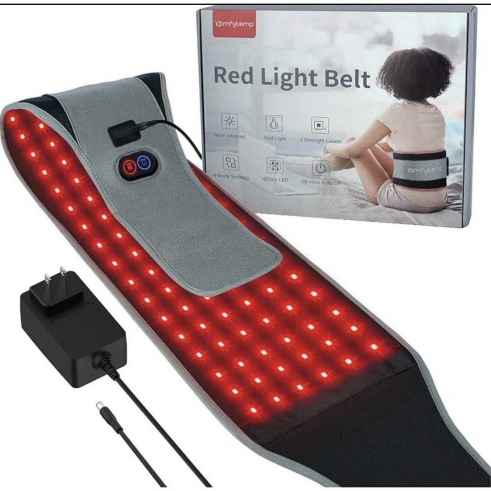 Comfytemp Red Light Therapy Belt, Infrared Light Therapy Device New Sealed
